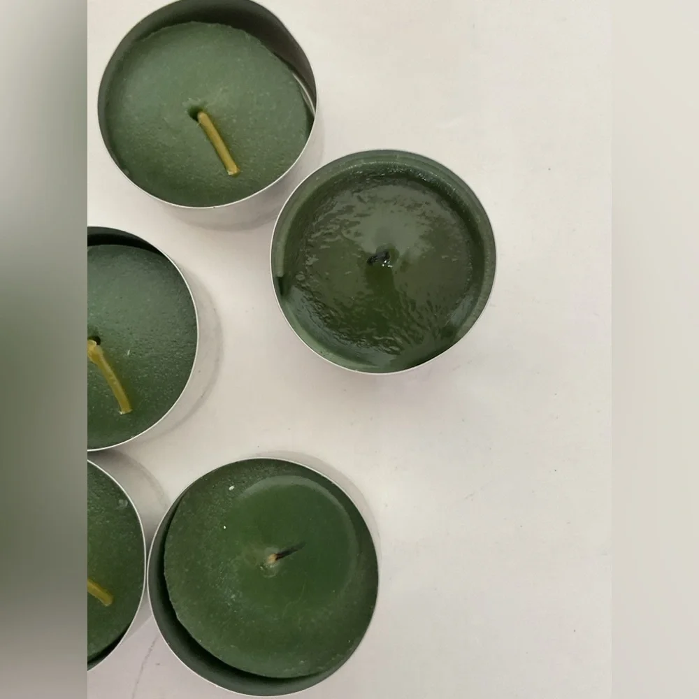 Pier 1 Jade Tea Lites Box of 6 NWT
